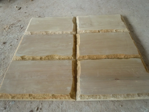 Hot Beige Crazy Stone Building Materrial Wood Sandstone