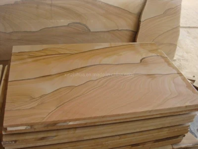 Yellow Sandstone for Furniture/Wall Floor Tile/Wash Basin/Vanity Top