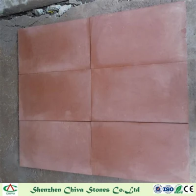 Building Material Natural Stones Red Sandstone for Tiles/Slabs/Paving Stone